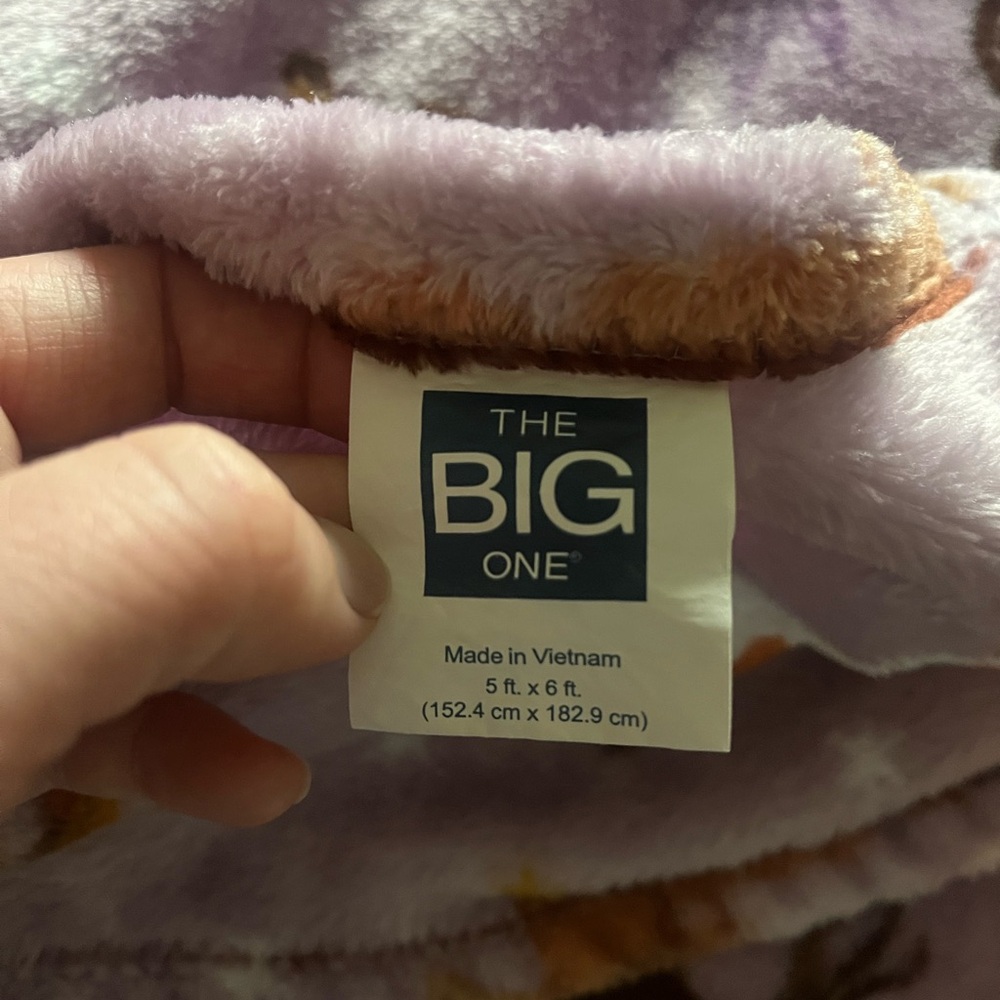 The Big One Lavender Horse Blanket - Picture 2 of 2